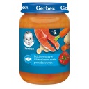 Gerber Obiadek zelenina lososová omáčka po 6 mesiacoch 190g