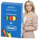 TOMA BLACKBOARD CHALK FAREBNÁ, BEZ PODŠÍVKY KRIEDA