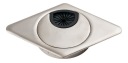 Káblová priechodka Rhombus, priemer 60 mm, saténový matný nikel - KD-60/K AMIX