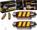 C5W LED žiarovka 39mm 5w 12 SMD 4014 Canbus Stabilizátor Sada 2 ks.