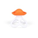 GILIGUMS Octopussy silikónové hryzátko oranžové