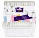 Krabička na vatové tyčinky Bella Cotton 200 ks