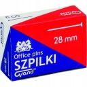 STRIEBORNÉ KOVOVÉ KOLÍKY 28MM 50G GRAND