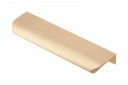 NÁBYTKOVÁ RÚČKA HEXA HRANA 96/150MM BRÚSENÁ ZLATÁ