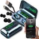 NAJNOVŠIE BEZDRÔTOVÉ SLÚCHADLÁ BLUETOOTH 5.1 + LED DISPLEJ POWERBANK