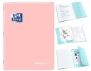 PP zápisník s vreckom A4/60 OXFORD easyBook Pastel