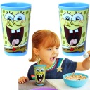 Plastové poháre pre deti SpongeBob 240ml 2 ks.