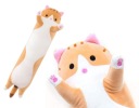 VANKÚŠEK DLHÝ CAT MASKOT MASKOT PLYŠOVÁ HRAČKA 50 CM XL