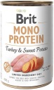 BRIT Mono Protein Turkey Sweet Potato - morčacie 400g