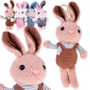Prívesok plyšový maskot Králik v šortkách ZA4775