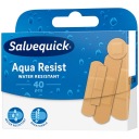 SALVEQUICK Aqua Resist náplasti VODEODOLNÉ mix veľkosti DÝCHACIE 40 ks