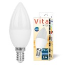 LED žiarovka E14 dióda 7 SMD 2835 5W 230V 3 FARBY