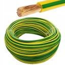 DRÔT ŽLTO-ZELENÝ KÁBEL PE VEDENIE LGY 10mm 1m