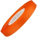 Oranžová saténová stuha 12mmx32mb