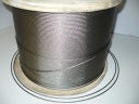 Oceľové lano 8mm 6x19 pozinkované