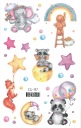 Umývateľné tetovanie pre deti GLITTER ANIMALS EG147