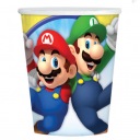 Poháre Super Mario, papier 250 m, 8 kusov, na narodeniny