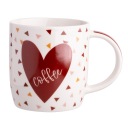 Porcelánový hrnček na kávu srdiečko Love Coffee Altom Design 300 ml