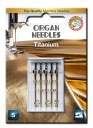 Poloploché ihlice Organ 130/705H TYTAN MIX 75-90 BL