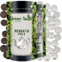 PU-ERH červený čaj, lisovaný, 40g hniezda