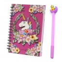 UNICORN NOTEBOOK ZÁPISNÍK PRE DETI DIÁR RÔZNE FARBY + DOKONČOVAČ