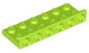 LEGO 64570 BROKEN PLATE limetka NOVINKA (2g)