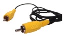 RCA ZÁSTRČKOVÝ KÁBEL (CINCH) – RCA ZÁSTRČKA 1,5M ŽLTÁ (1527)