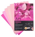 Farebný blok Art pink Shan A4 20 listov