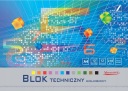 Farebný technický blok A4 12k LINE
