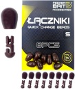 Feeder Bait METHOD FEEDER rýchlospojka na nadväzce 8 ks