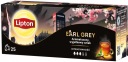 Čaj Earl Grey čierny vo vrecúškach Lipton, 25 ks