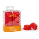 Mini košíčky na muffiny Decora Red 200 ks