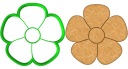 VEĽKONOČNÁ formička Vykrajovač na perníčky EASTER Flower Flower 8cm