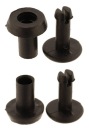 Plastový nit 10mm Čierny 10ks