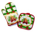 VIANOČNÁ SÚPRAVA RUKAVIČKA + VÝPAL Santa Claus 7