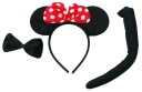 MINNIE MOUSE KOSTÝM MICKEY MINI EARS TAIL.