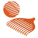CLOG FREE RAMP RG9-P non-listové hrable