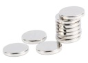 SILNÉ VALOVANÉ NEODYMIOVÉ MAGNETY 10 KS 10X2 MM