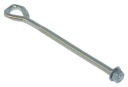 Privarená skrutka s okom BZP 254x10mm TO4260A