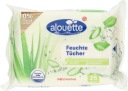 Alouette Aloe Vera vlhčené obrúsky 1 x 25 ks.