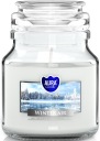 PARAFÍNOVÁ Sviečka VONNÁ SVIEČKA zo skla 28H 120G WINTER AIR