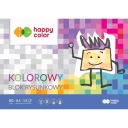 Happy Color A4 podložka na kreslenie, 15 farebných listov