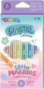 COLORINO GLITTER TRIPS 6 PASTELOVÝCH FARIEB