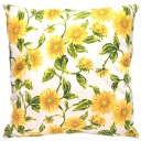 Bunda obliečka na vankúš 45x45 SLNEČNICE