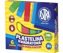 ASTRA hranatá plastelína, 6 farieb