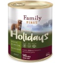 Family First Adult Mokré krmivo pre psov Morčacie kura 800g