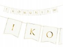 Banner na girlandu z prvého svätého prijímania - 133 cm