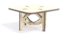 MINIAtúrny STOL PREglejkový STôL 42x80x80mm DQ15