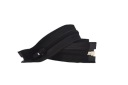 Šnúrka zips 35cm ČIERNA