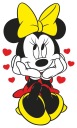 NÁLEPKA NA OKENNÝ ZRKADLOVÝ NÁBYTOK OKENNÁ MINNIE MOUSE